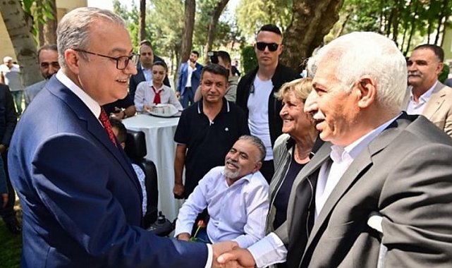 Vali Su, Diyarbakırlılarla bayramlaştı