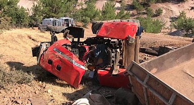 Adıyaman Gölbaşı'da traktör devrildi: 1 ölü, 8 yaralı