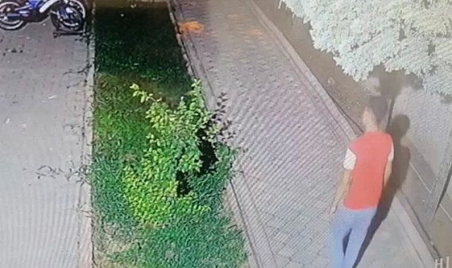 Adıyaman'da bisiklet hırsızı kameralara yakalandı