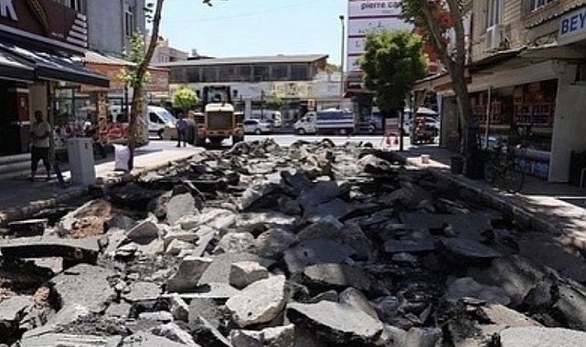 Adıyaman'da prestij cadde çalışmalarına Başkan Kılınç'tan yakın mercek