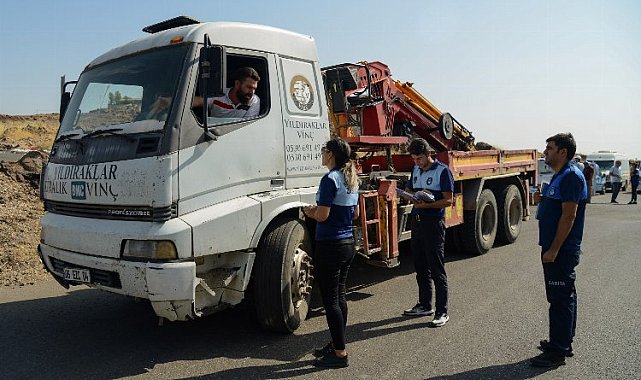 Ağır tonajlı araçlara sıkı denetim