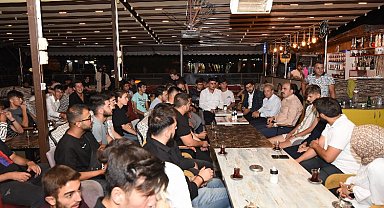 Altay Akşehir'de çocuklar ve gençlerle buluştu