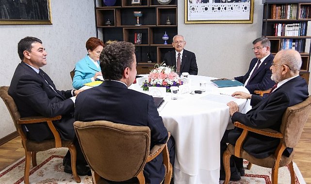 Altılı masa 6. kez görüştü