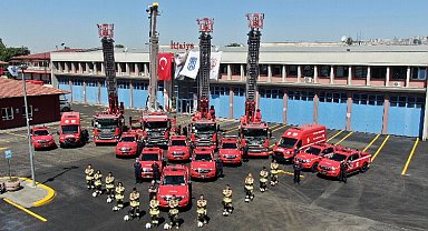 Ankara itfaiyesine araç takviyesi