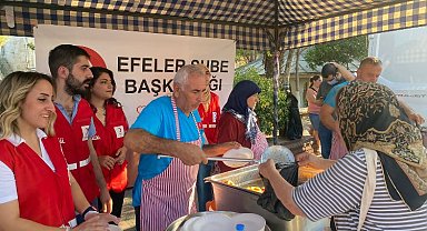 Aydın Efeler'de Türk Kızılayı'ndan lokma hayrı