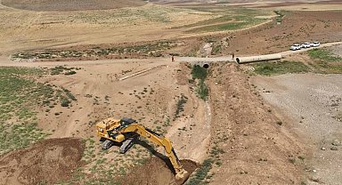 Balâ bölgesindeki drenaj çalışmaları hızla sürüyor