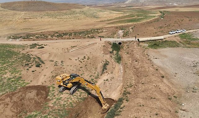 Balâ bölgesindeki drenaj çalışmaları hızla sürüyor