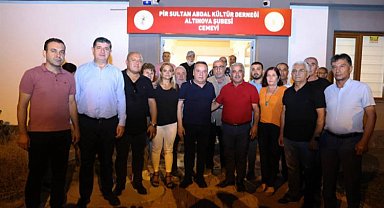 Başkan Böcek canlarla lokmalarını paylaştı