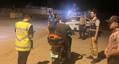 Bilecik Osmaneli'de 13 motosiklete trafikten men