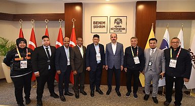Bin Kassim Başkan Altay'ı ziyaret etti
