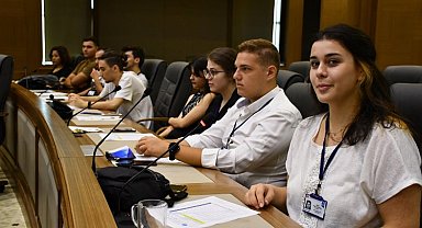 Bursa Büyükşehir'deki stajyerlere oryantasyon