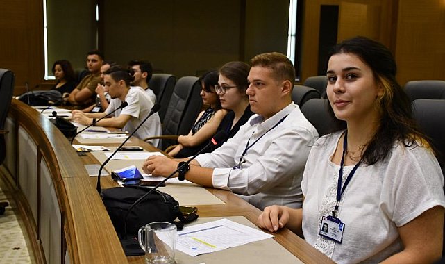 Bursa Büyükşehir'deki stajyerlere oryantasyon