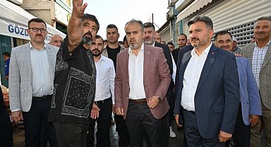 Bursa Büyükşehir'den Mudanya'ya 'geçmiş olsun' ziyareti