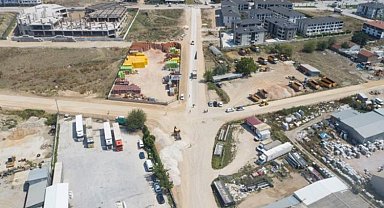 Bursa İnegöl'de Alanyurt'un 23 sokağı şekilleniyor