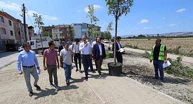 Bursa İnegöl'de mahalle otoparkları çoğalıyor