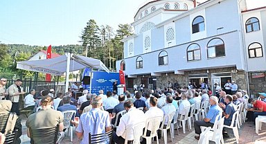 Bursa İnegöl'de Mezitler Yeni Camii ibadete açıldı