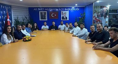 Bursa Mudanya'da 'AK Gençlik' yönetimi belli oldu