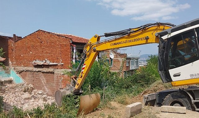 Bursa Osmangazi'deki metruklara kökten çözüm