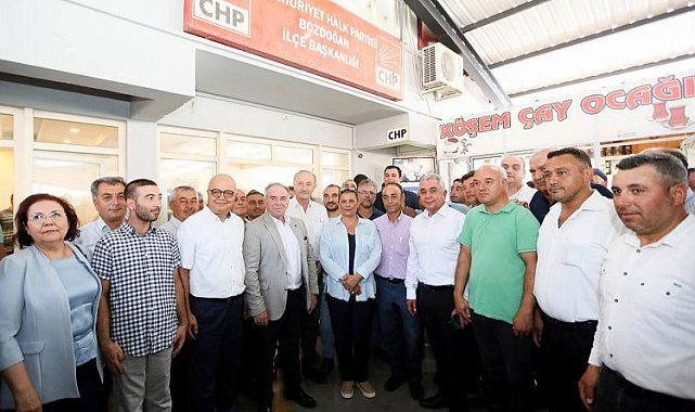 CHP'li başkanlar Aydın Bozdoğan'da buluştu