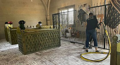 Diyarbakır Bağlar'da ibadethaneler temizleniyor