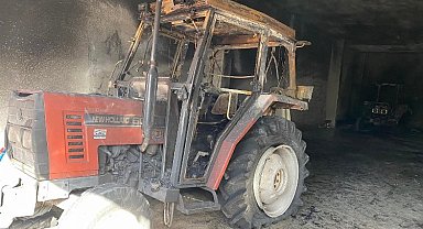 Diyarbakır Çermik'te oto galeride yangın!