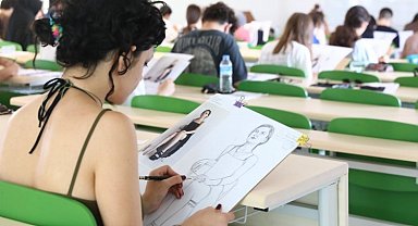 Dokuz Eylül için 'yetenekleri' sergiliyorlar