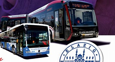 Elazığ'da belediye otobüslerinde kredi kartıyla ödeme dönemi