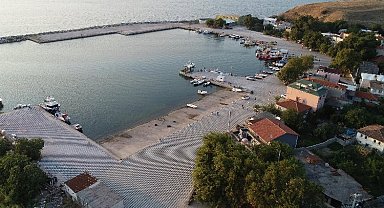 Erdek sahilleri cennetten bir köşe