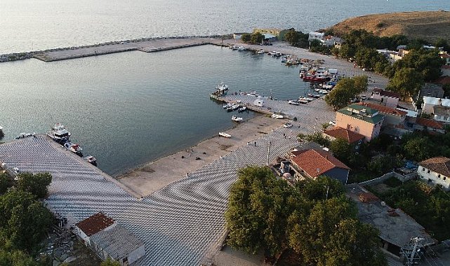 Erdek sahilleri cennetten bir köşe