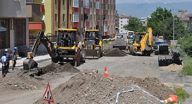 Erzurum'da alt yapı seferberliği