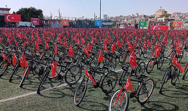 Gazi şehirli gençlere 100 bin bisiklet