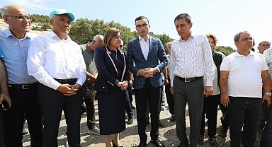 Gaziantep Karapınar Gölü'nde Başkan Şahin'den inceleme