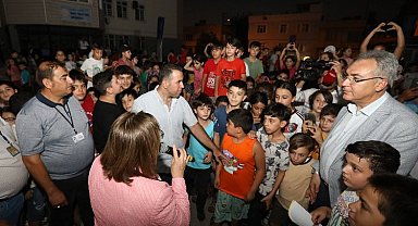 Gaziantep'te Başkan Şahin 'Mahallede Şenlik'e ortak oldu