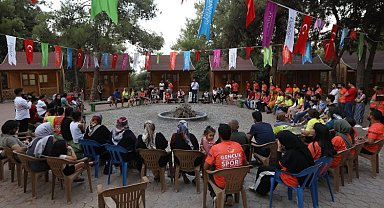 Gaziantep'te eğlenceli aile kampı