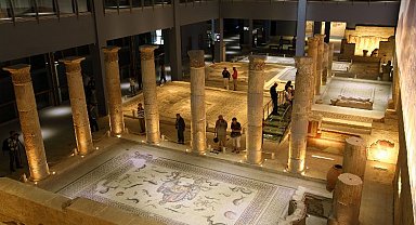 Gaziantep'te Zeugma Mozaik Müzesi'ne ziyaret saati ayarı