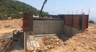 Gazipaşa katı atık çöp aktarma istasyonu yapılıyor