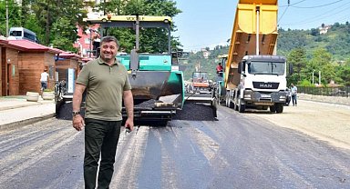 Giresun'da asfalt seferberliği
