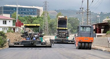 Giresun'da asfalt sevinci