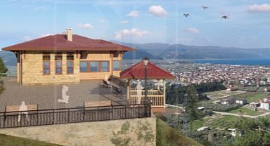 Göl manzaralı muhteşem proje onaylandı