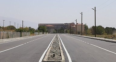 Hacı Ali Akın Caddesi yenilendi
