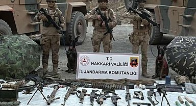 Hakkari'de Eren Abluka-29'da çok sayıda mühimmat ele geçirildi