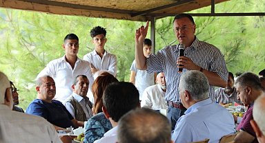 Hatay Antakya'da Başkan Savaş'tan mahalle buluşmaları