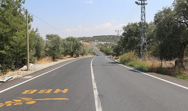 Hatay'ın yolları Büyükşehir eliyle yenileniyor