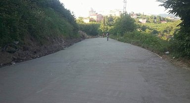 İkizce beton yollarına kavuştu
