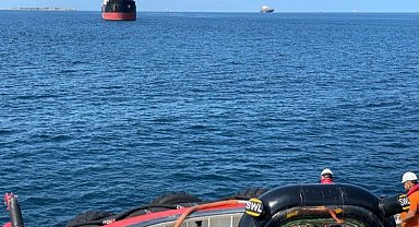 İstanbul açıklarında tanker gemi makine arızası yaptı