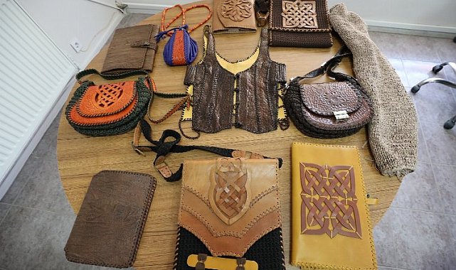 İzmir Narlıdere'de 'işlenmiş deri' sanatı öğretilecek