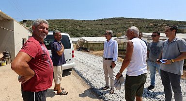 İzmir Urla Belediyesi'nden asfalt ve parke hamlesi