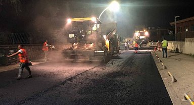 İzmit Kuruçeşme'de üstyapı çalışmalarına başlandı