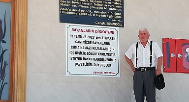 Kadınlara cuma namazı daveti