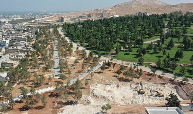 Karabağ Kardeşlik Parkı'nda 2. etapta sona doğru